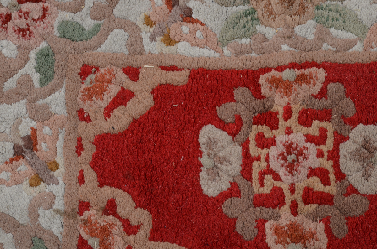 Vintage Chinese Accent Rug