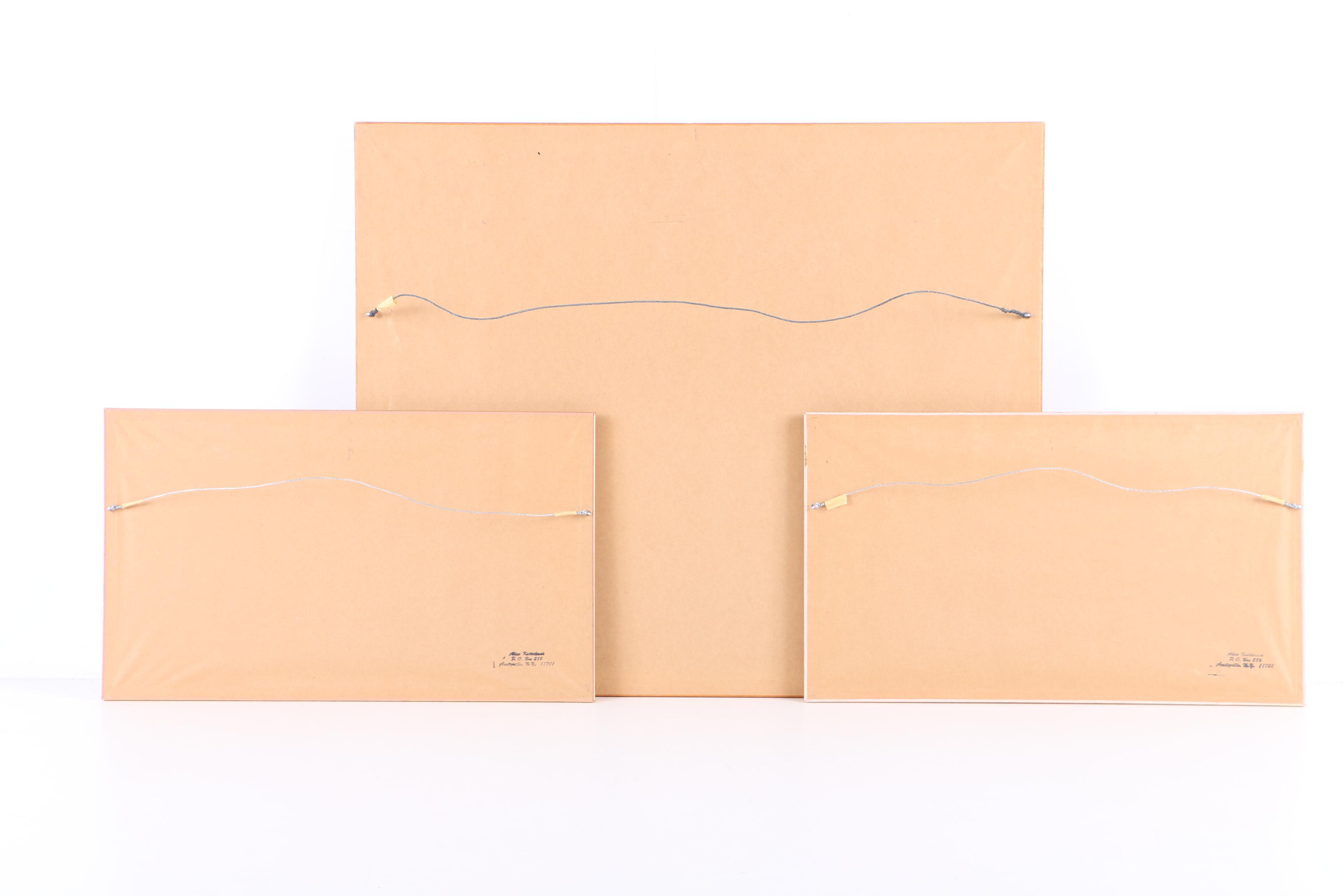 Alice Kettelhack Watercolor Paintings on Paper of Coastal Scenes