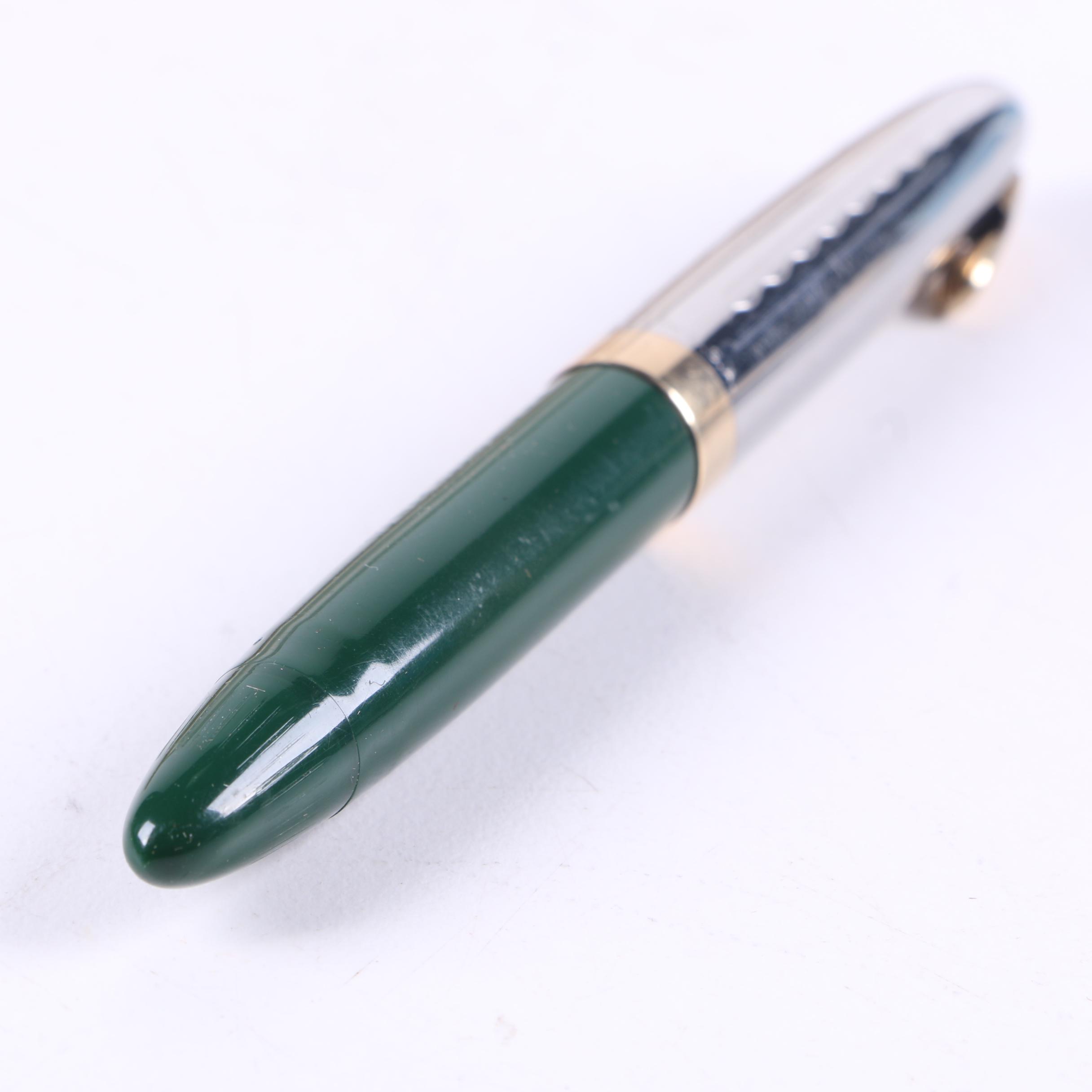 Shaeffer Fountain Pen and Pencil Set with Paper Embossing Stamp