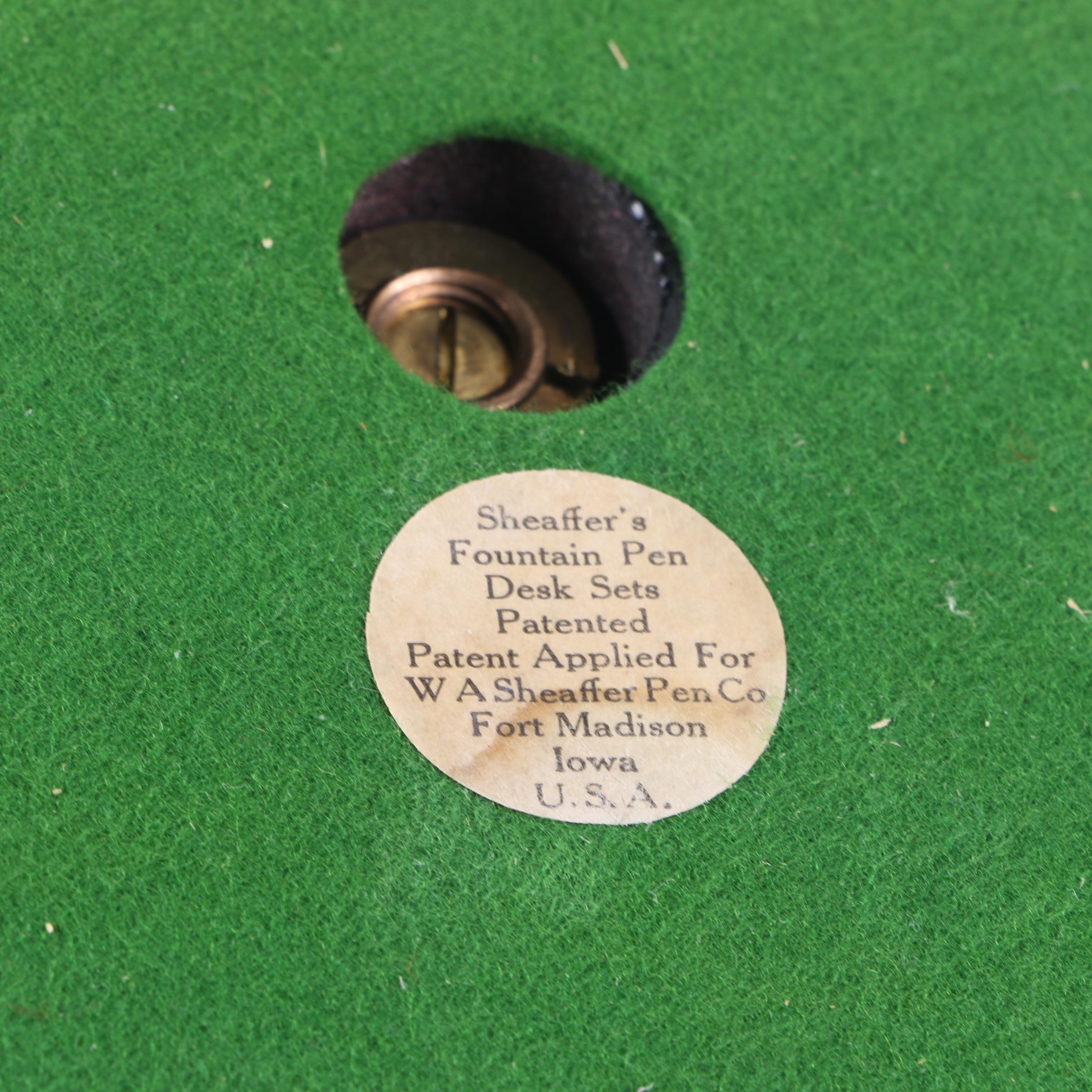 Shaeffer Fountain Pen and Pencil Set with Paper Embossing Stamp