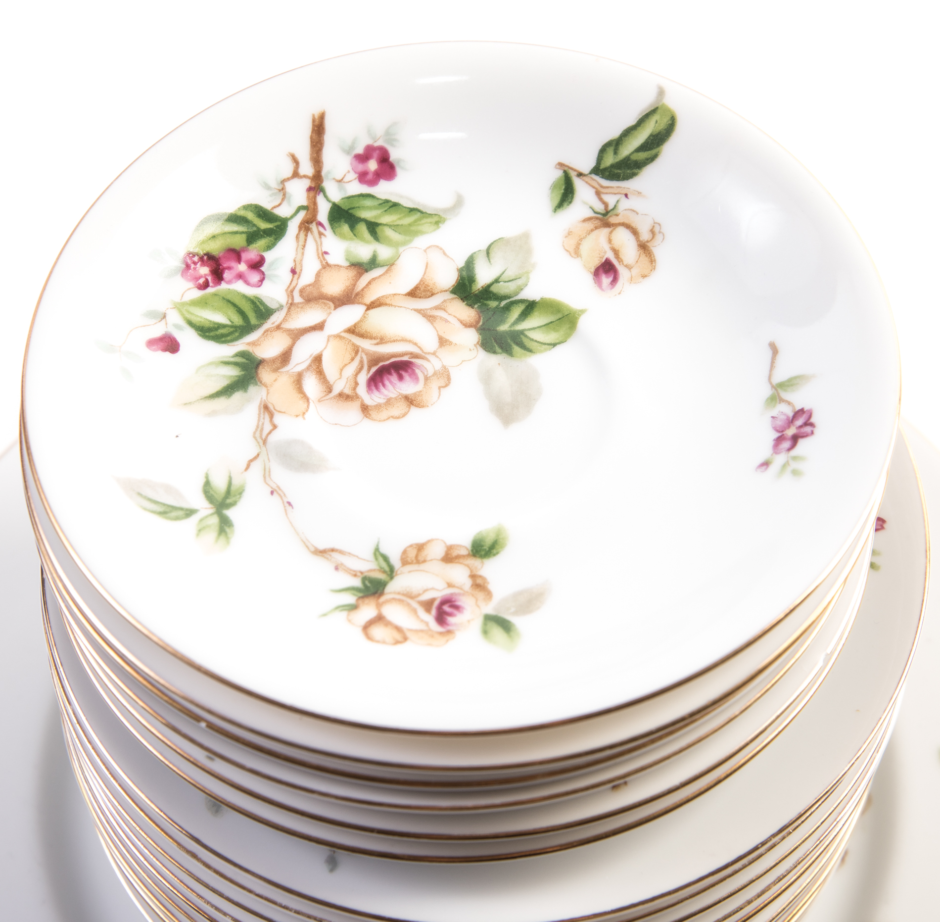 Lynmore "Golden Rose" Fine China Tableware