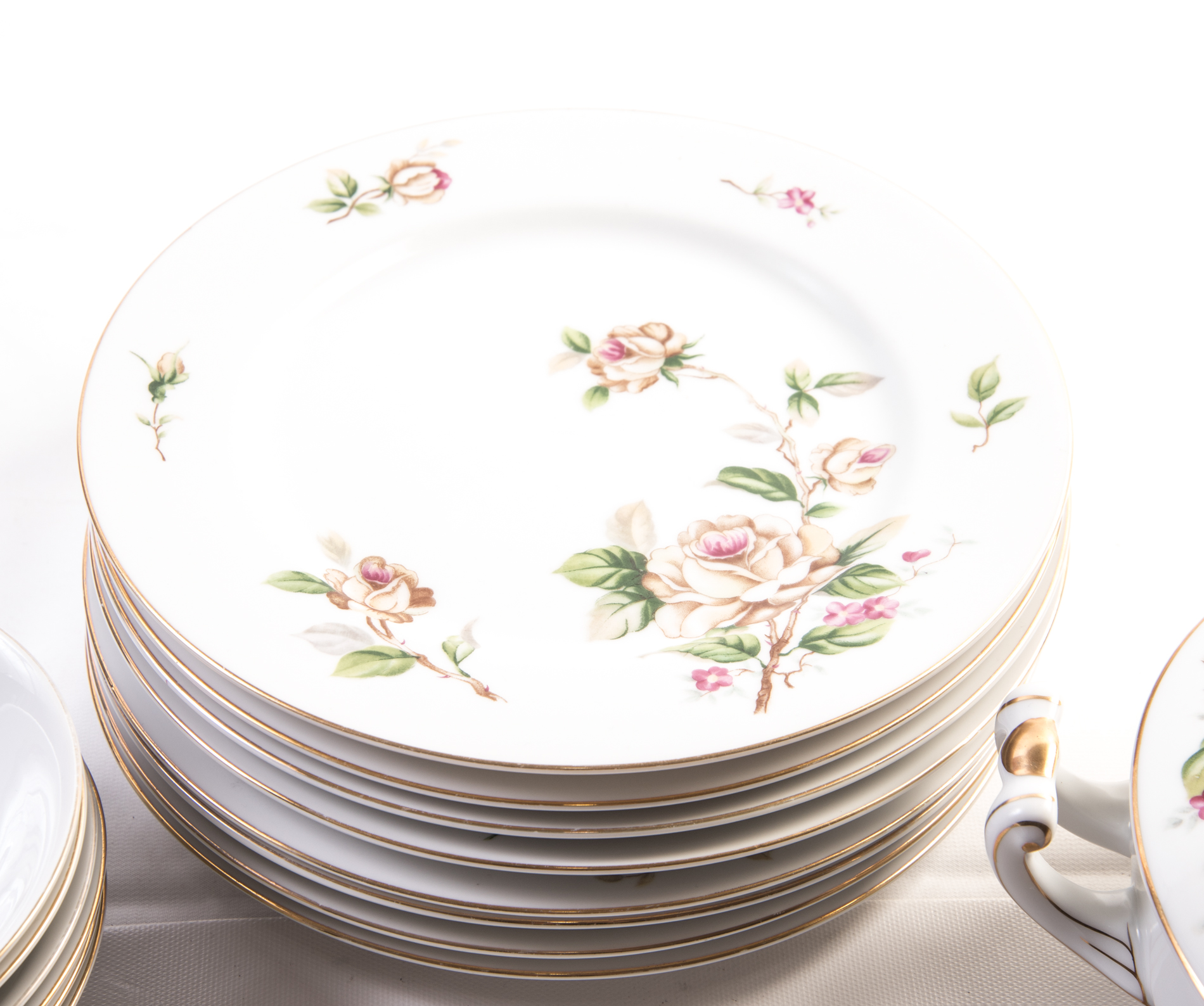 Lynmore "Golden Rose" Fine China Tableware