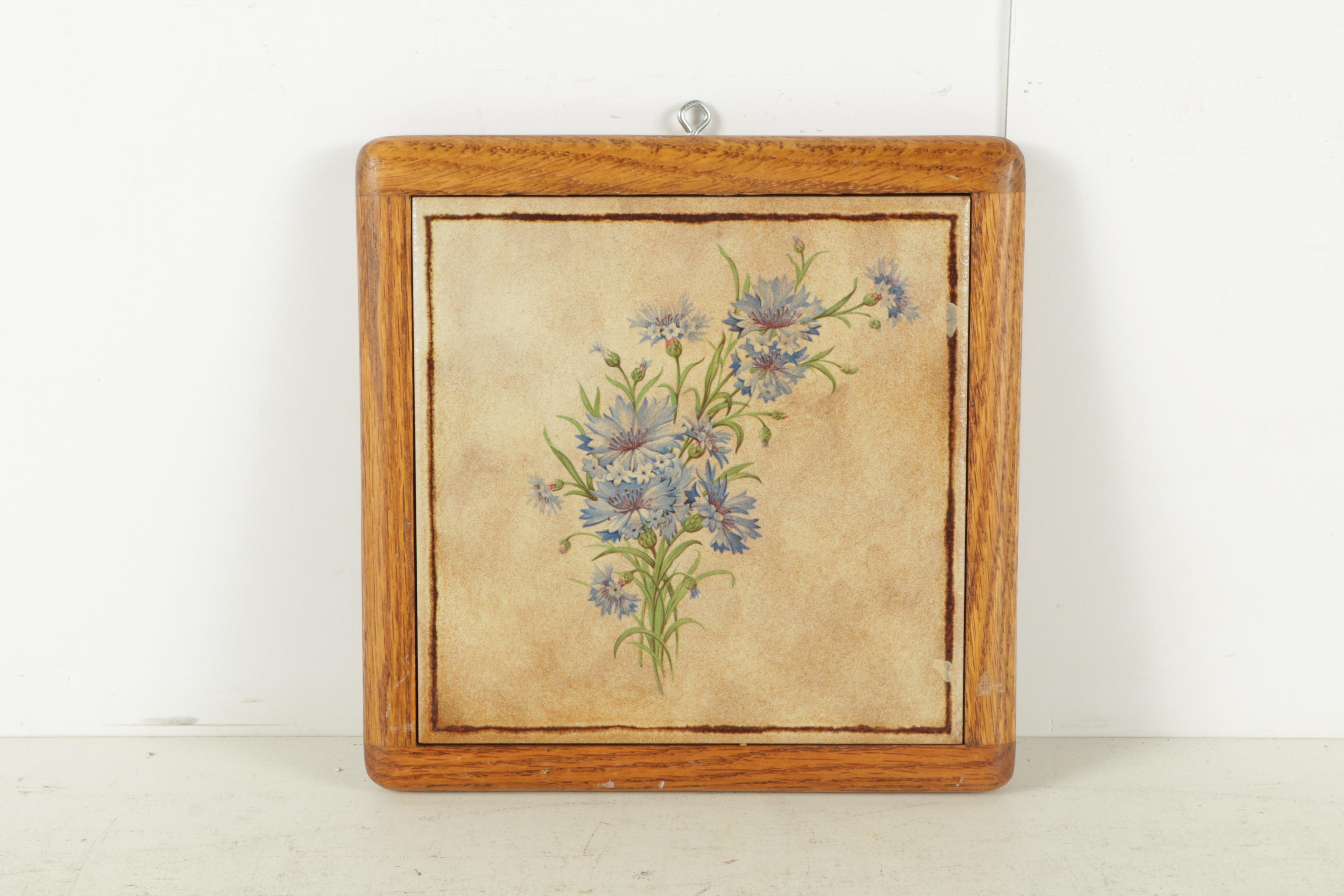 Paintings and Offset Lithograph on Tile