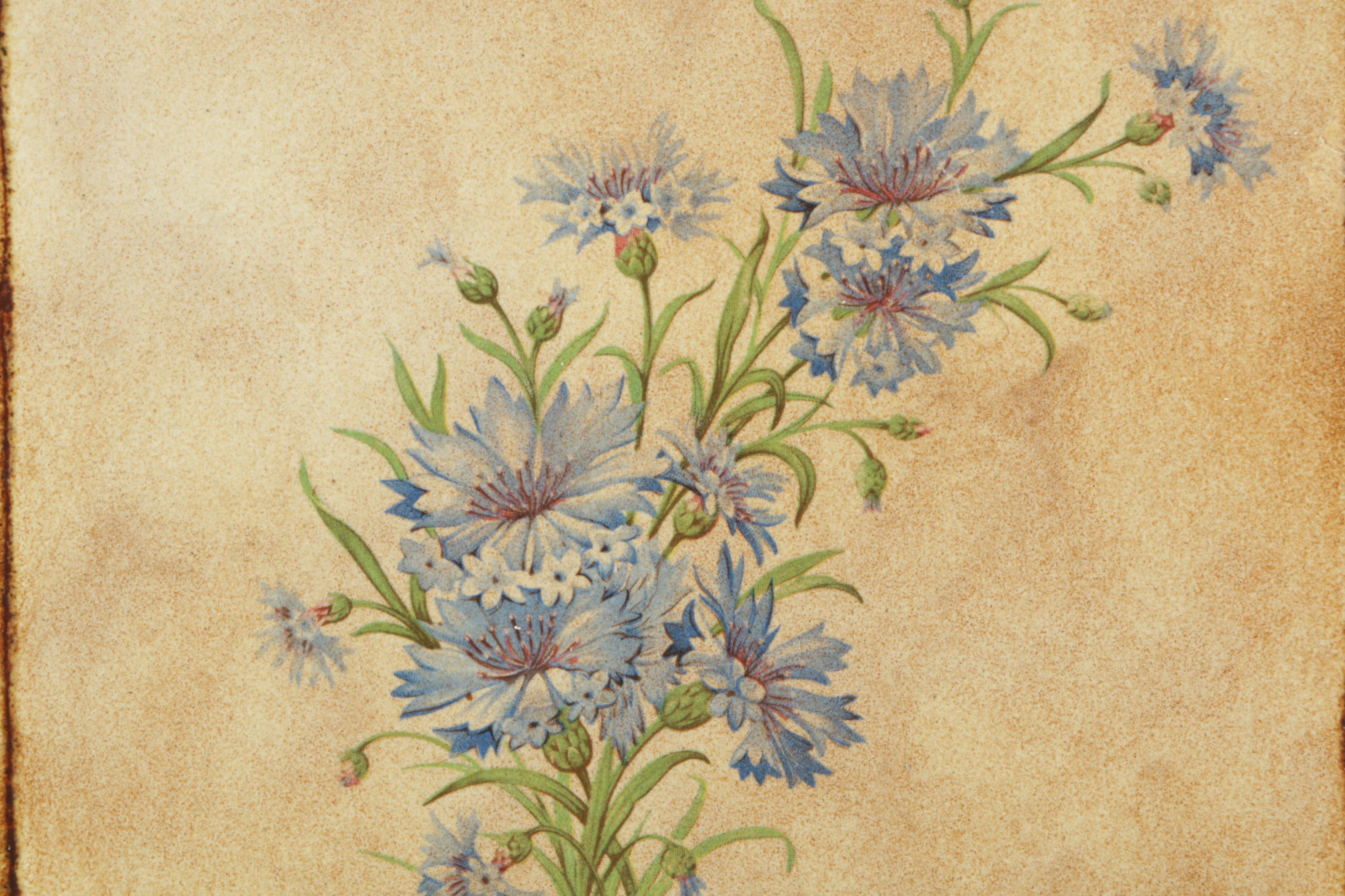 Paintings and Offset Lithograph on Tile