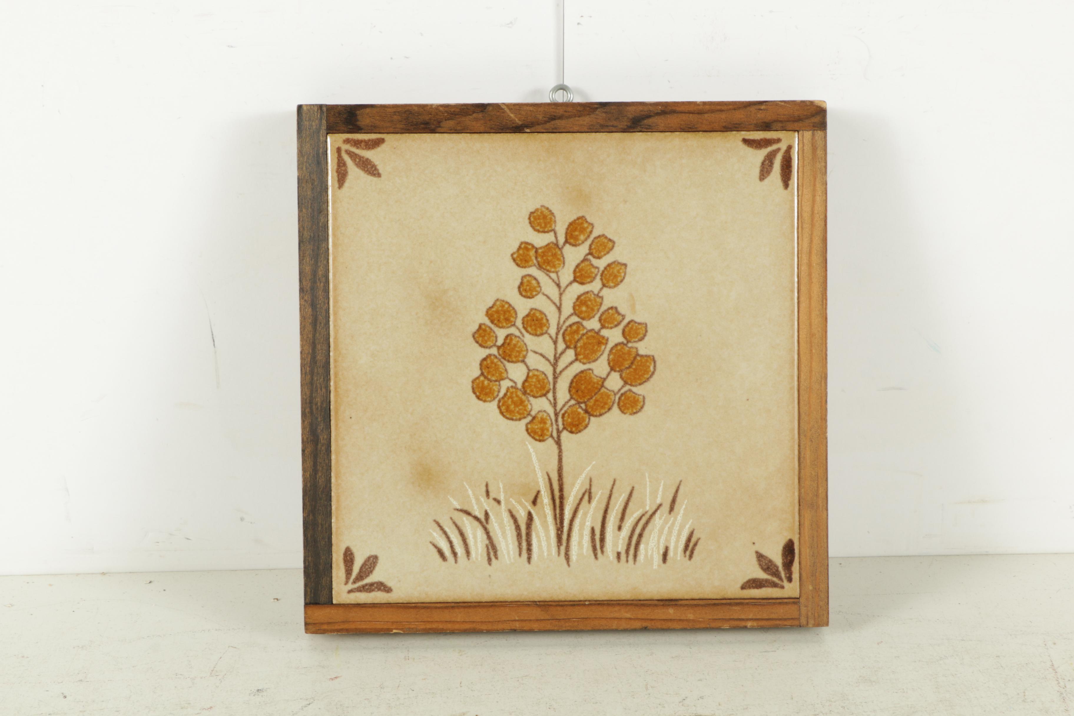 Paintings and Offset Lithograph on Tile