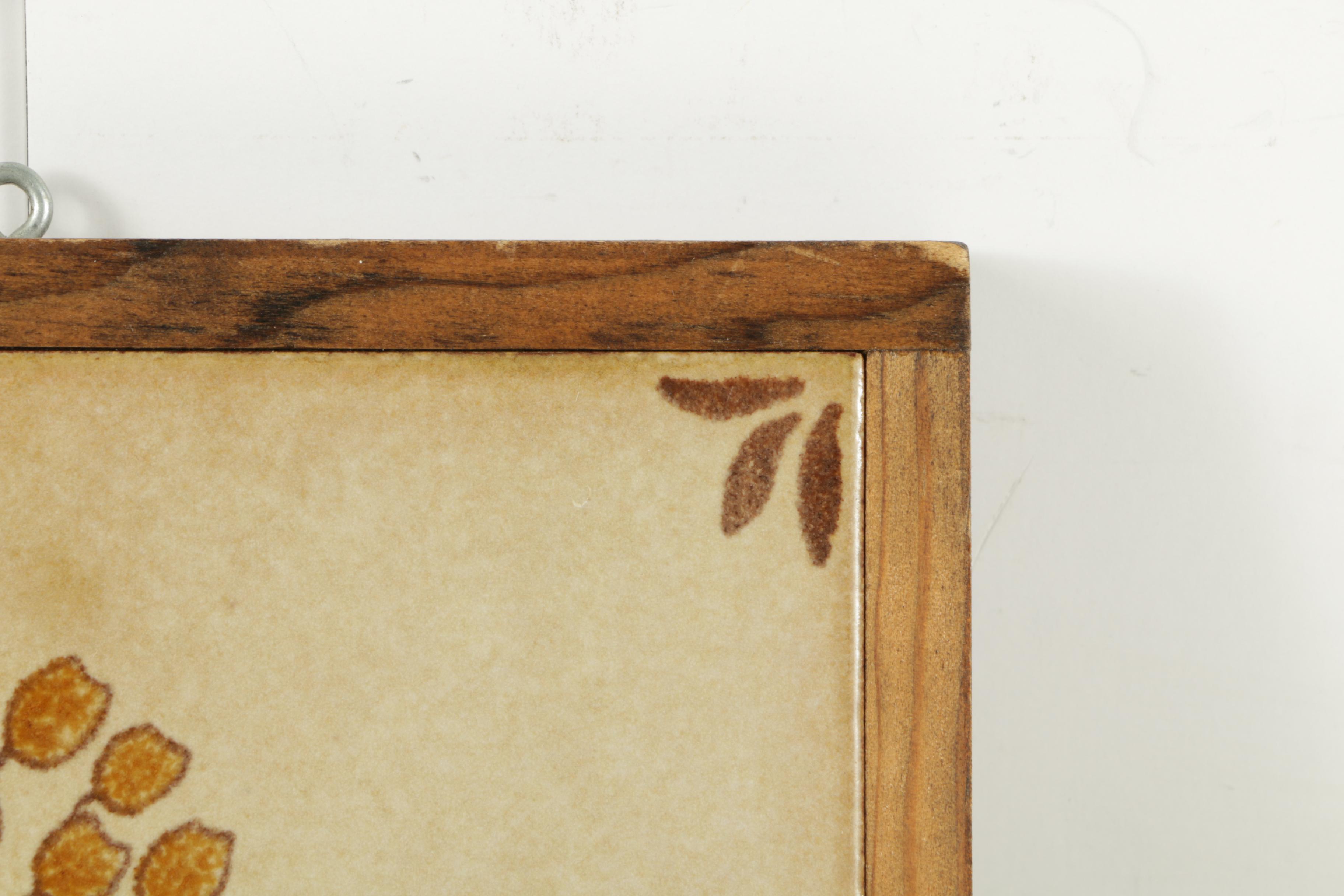 Paintings and Offset Lithograph on Tile