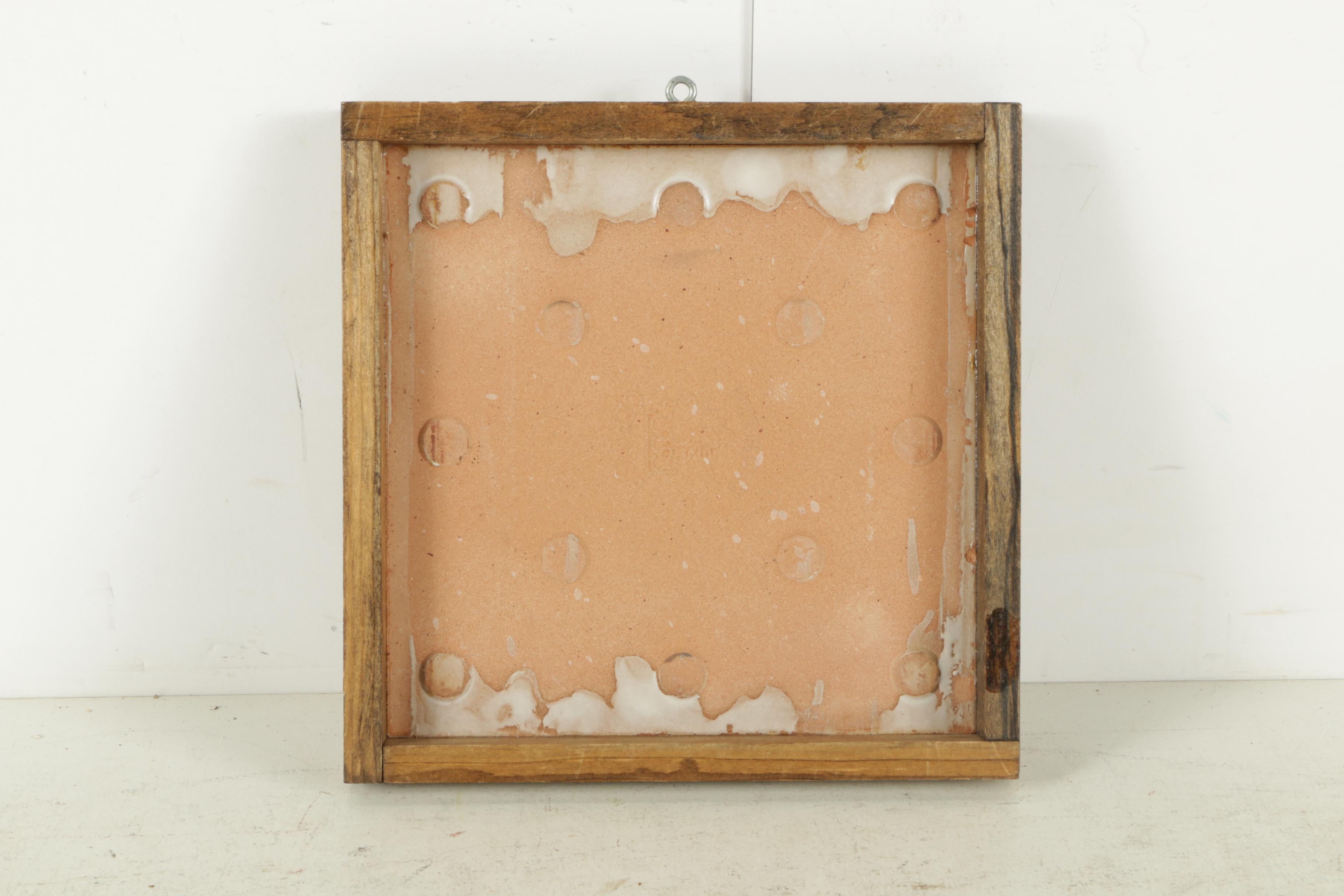 Paintings and Offset Lithograph on Tile