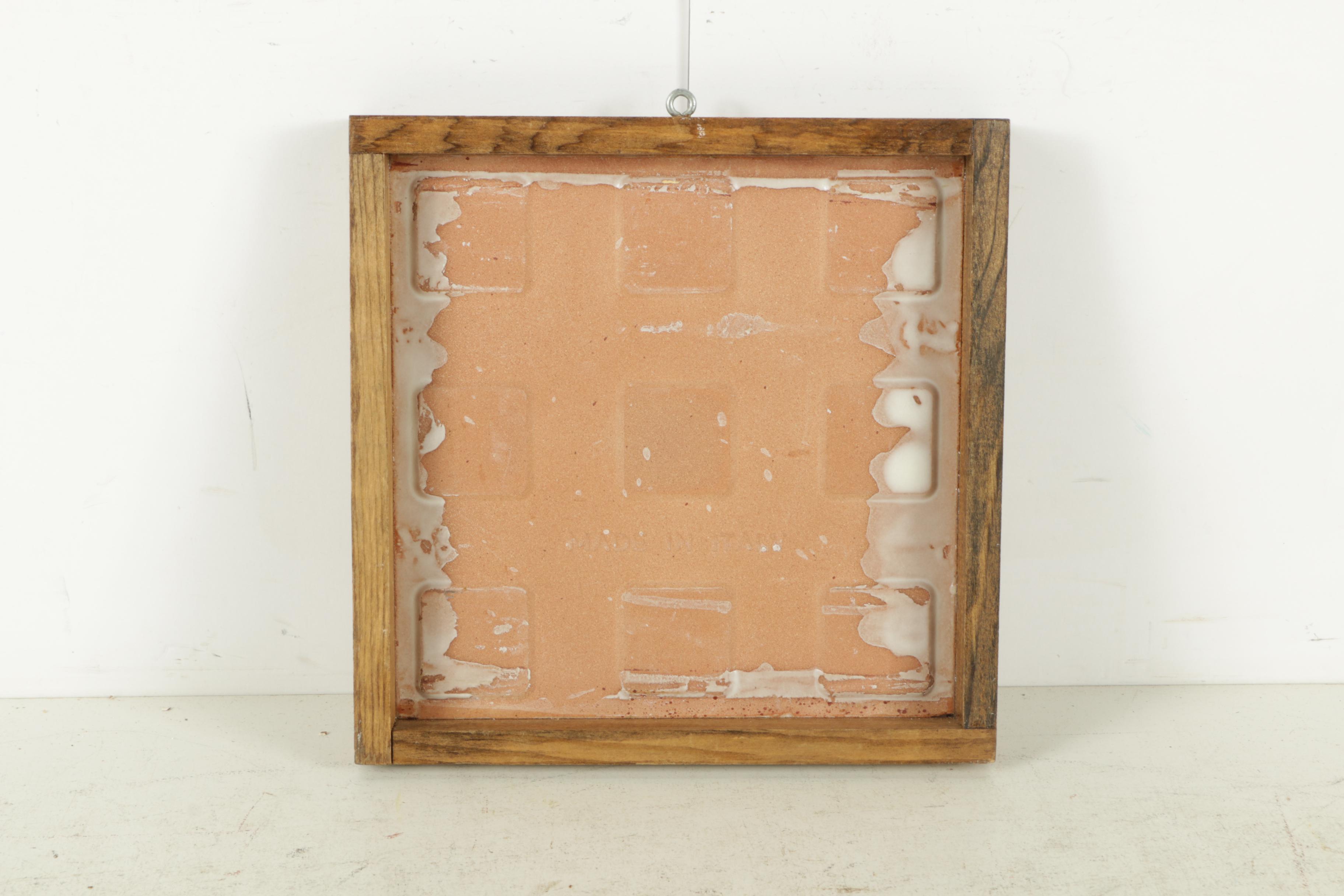 Paintings and Offset Lithograph on Tile