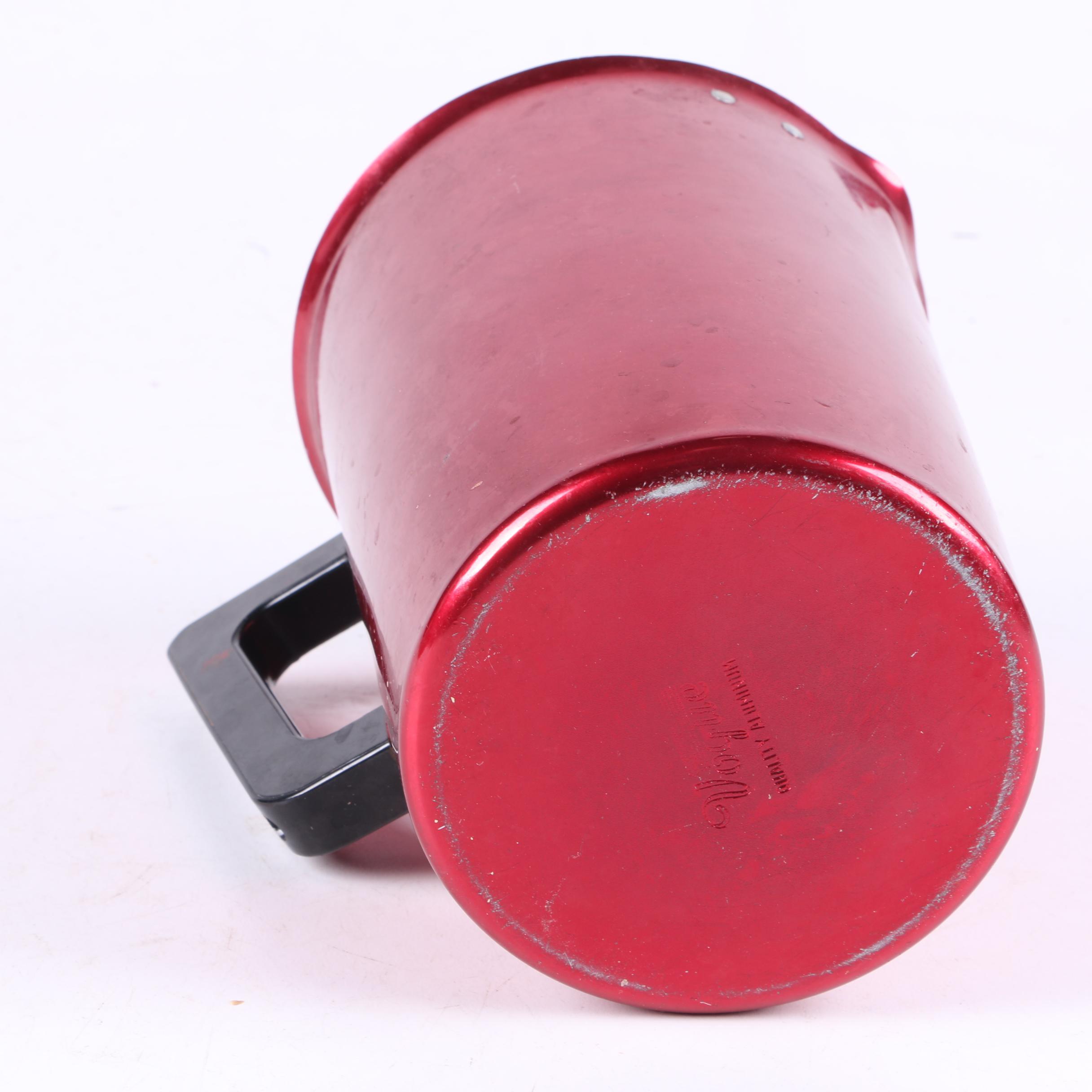 Mid Century Perma Hues Aluminum Tumblers and Vogue Pitcher