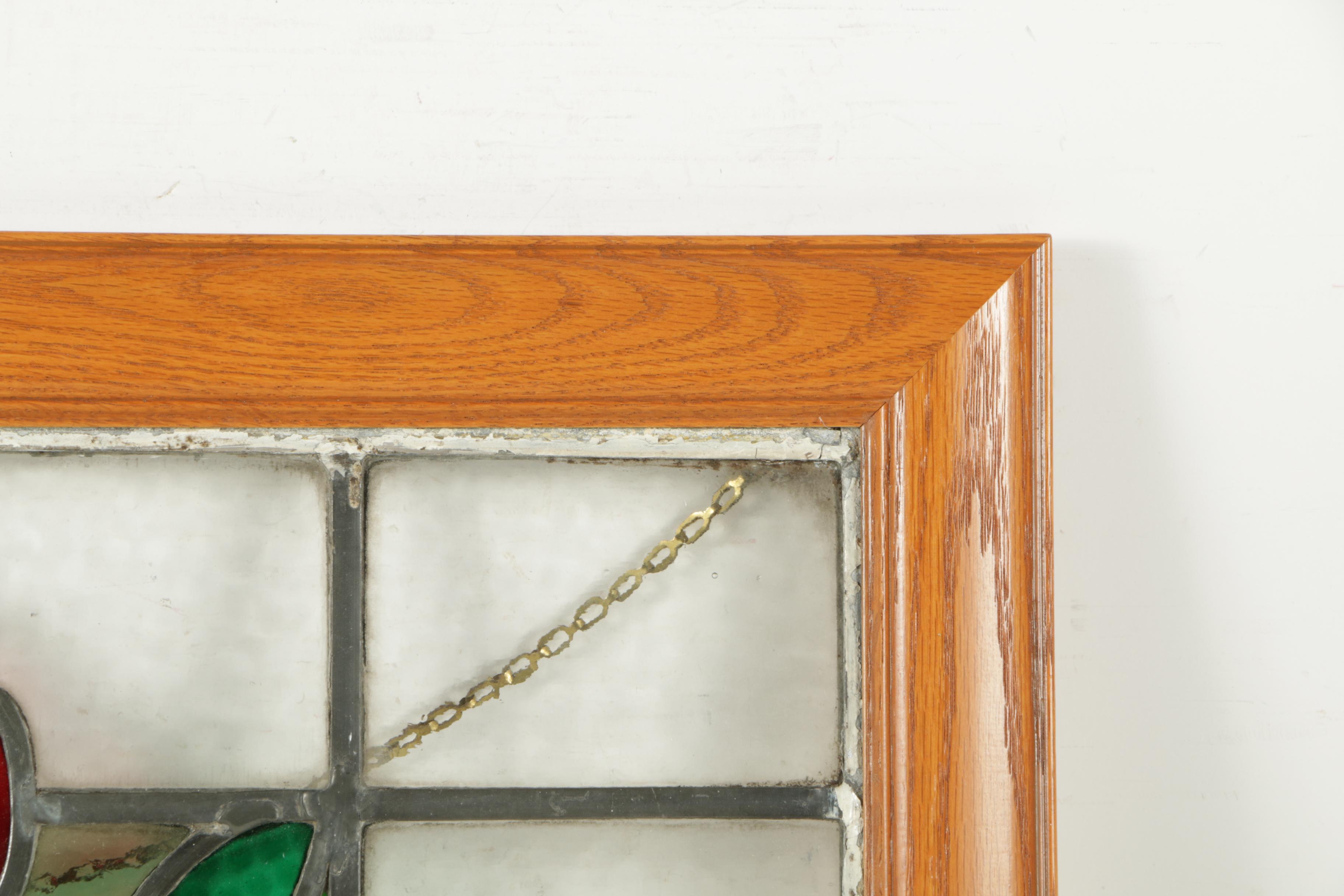 Stained Glass Wall Hangings of Flowers