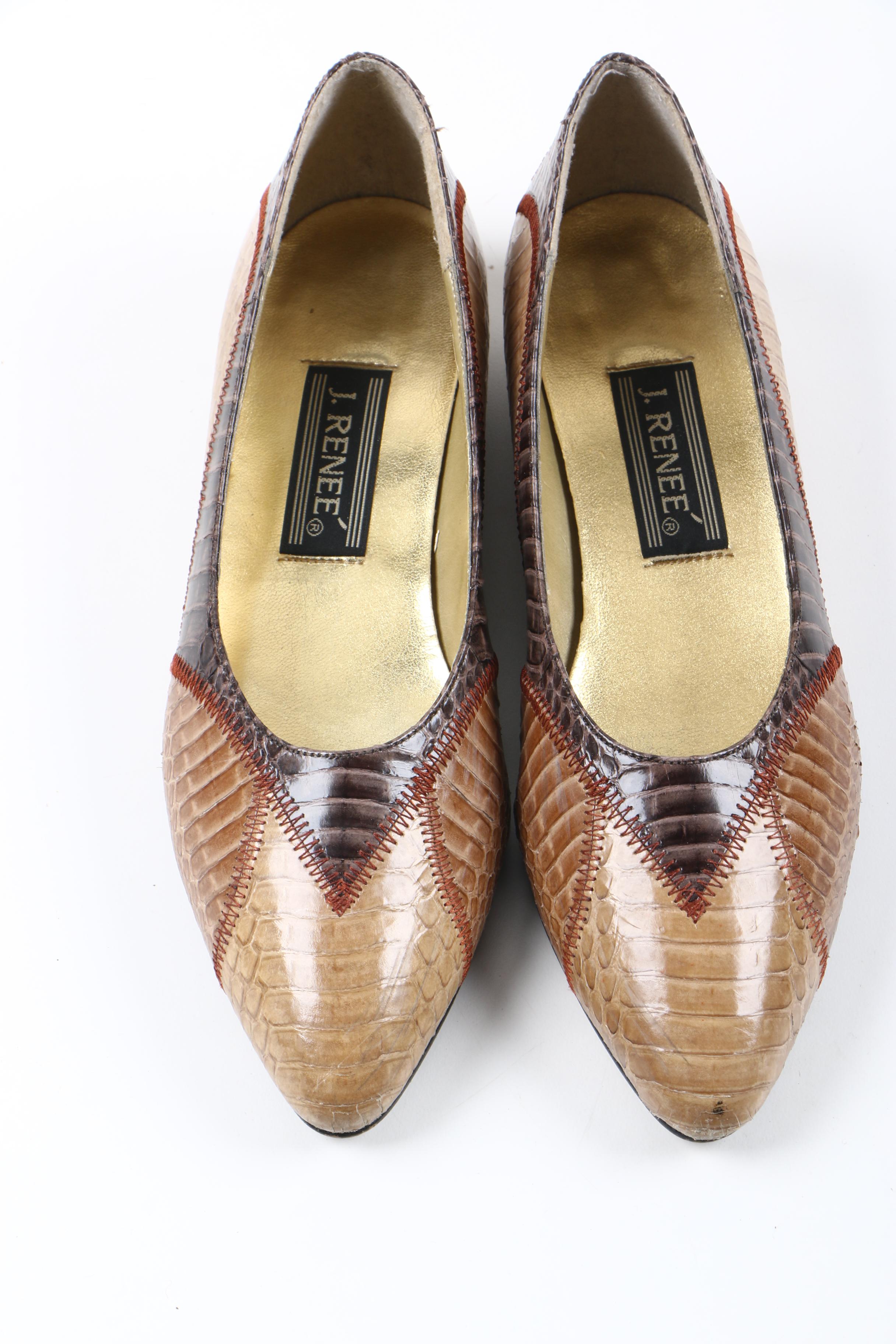 Women's Vintage Footwear Including Amalfi and J. Renee