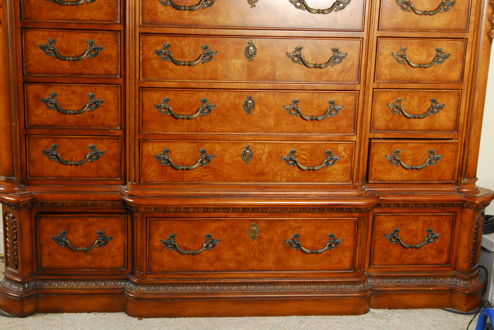 Contemporary Over-Sized Wooden Chest of Drawers