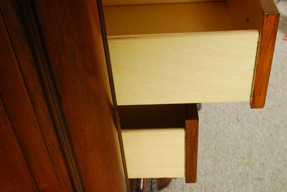 Contemporary Over-Sized Wooden Chest of Drawers