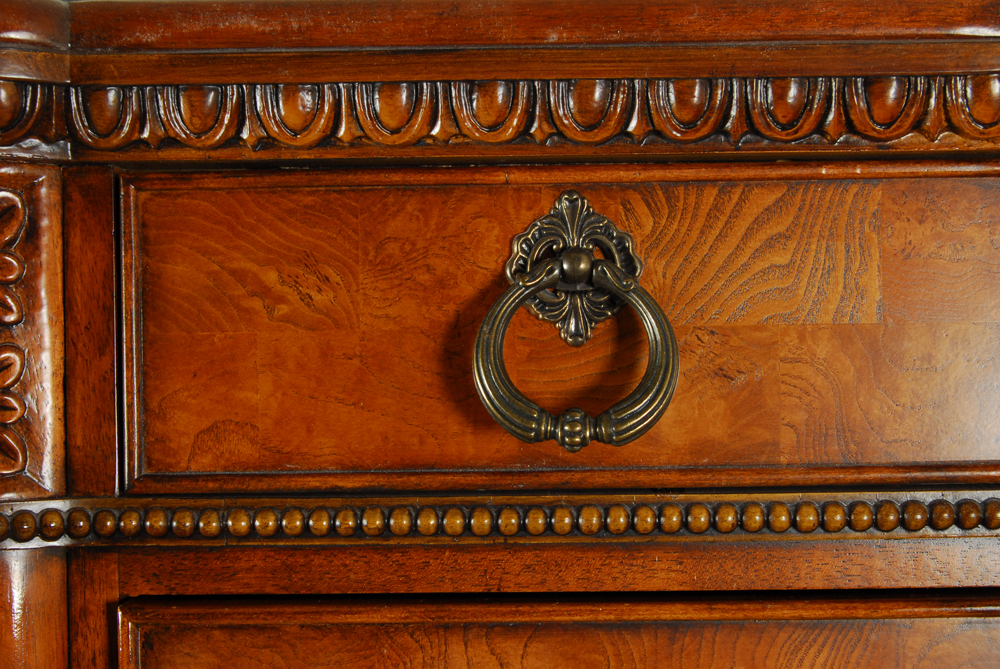 Contemporary Over-Sized Wooden Chest of Drawers