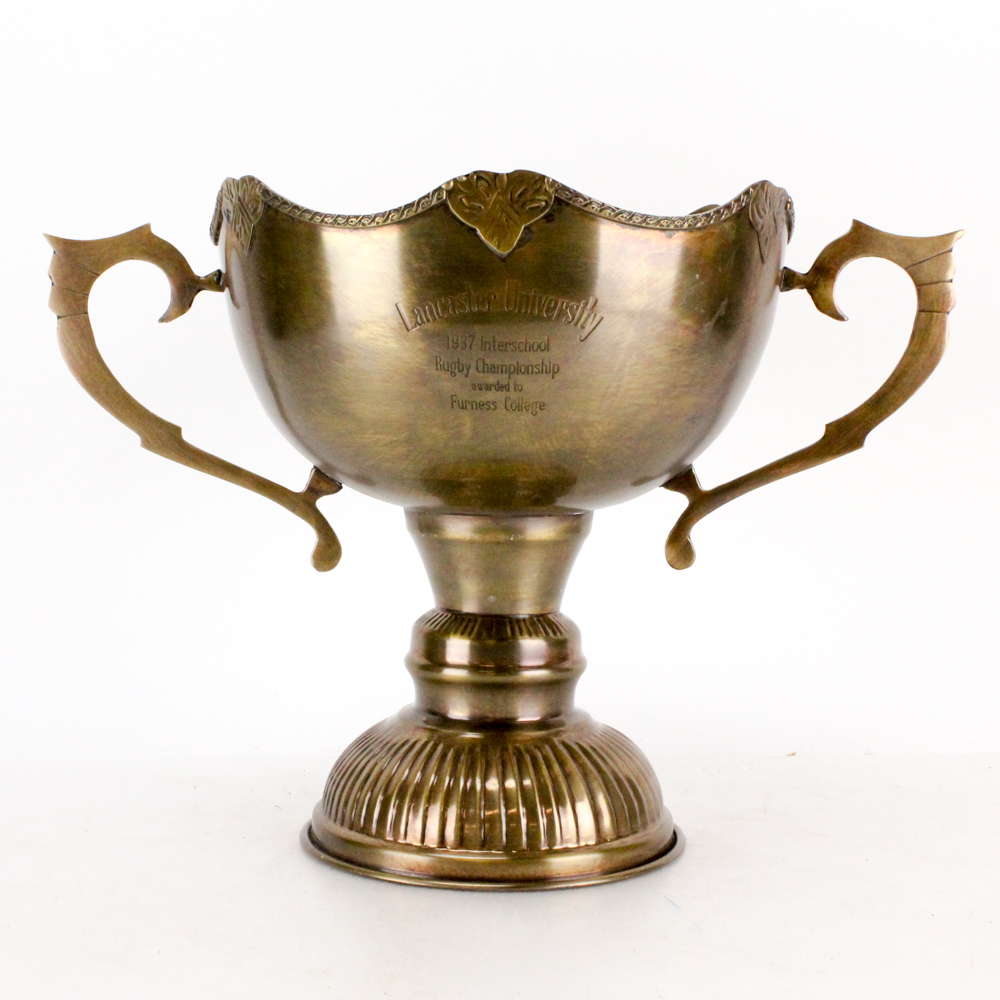 Lancaster University 1937 Rugby Championship Trophy