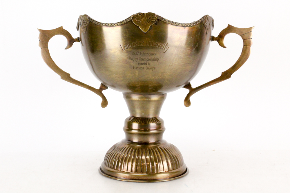 Lancaster University 1937 Rugby Championship Trophy