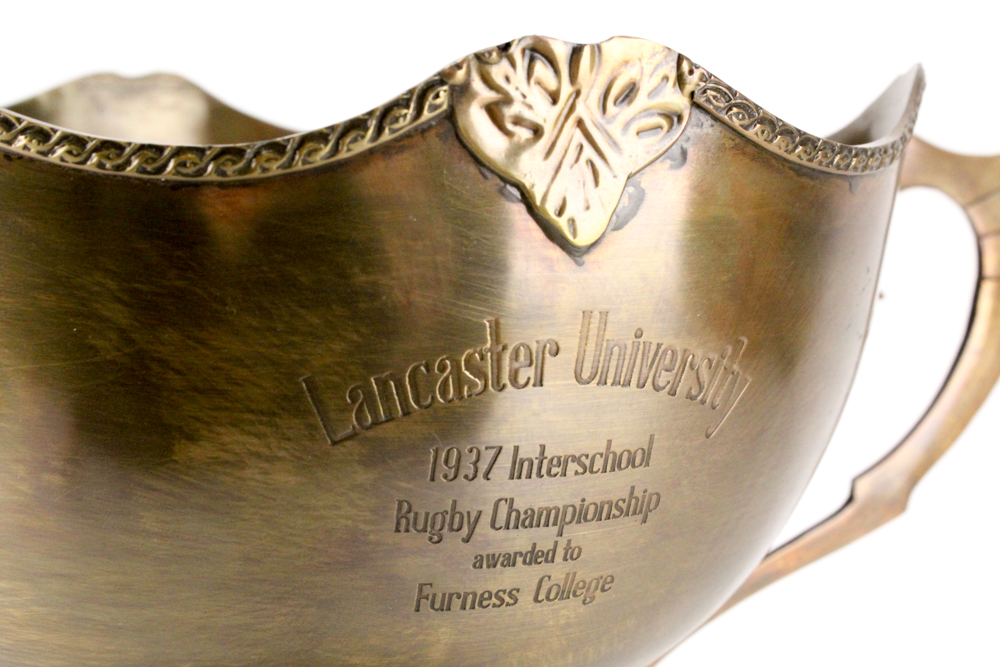 Lancaster University 1937 Rugby Championship Trophy