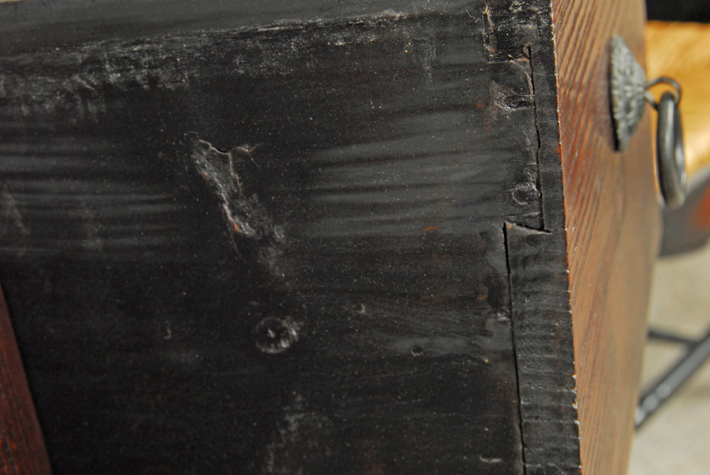 Asian Mahogany Finished Chest of Drawers