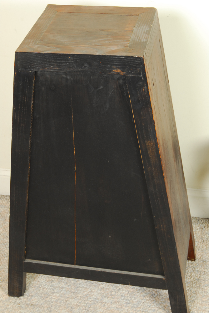 Asian Mahogany Finished Chest of Drawers