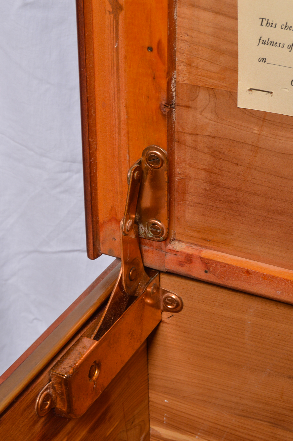 Vintage "Bluebird" Cedar Chest by Dillingham Manufacturing