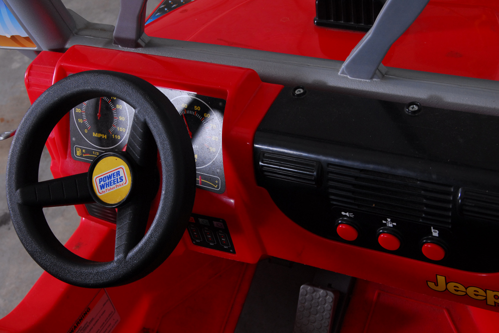 Fisher Price Power Wheels "Fire Rescue" Jeep Wrangler