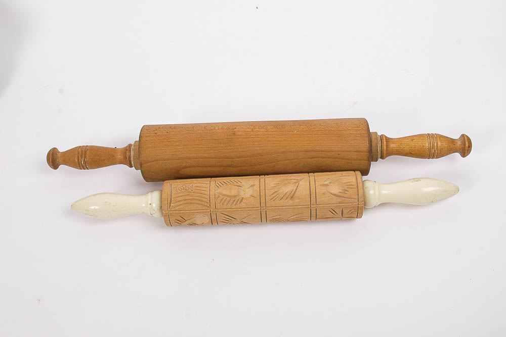 Collection of Baking Supplies, Holiday Linens and Decor