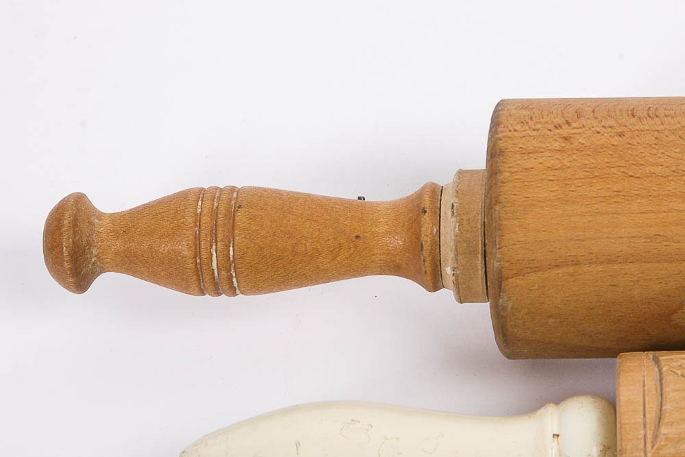 Collection of Baking Supplies, Holiday Linens and Decor