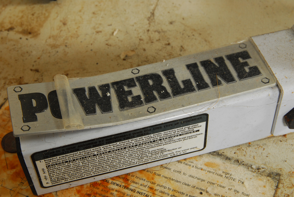 Powerline Weightlifting Back Machine