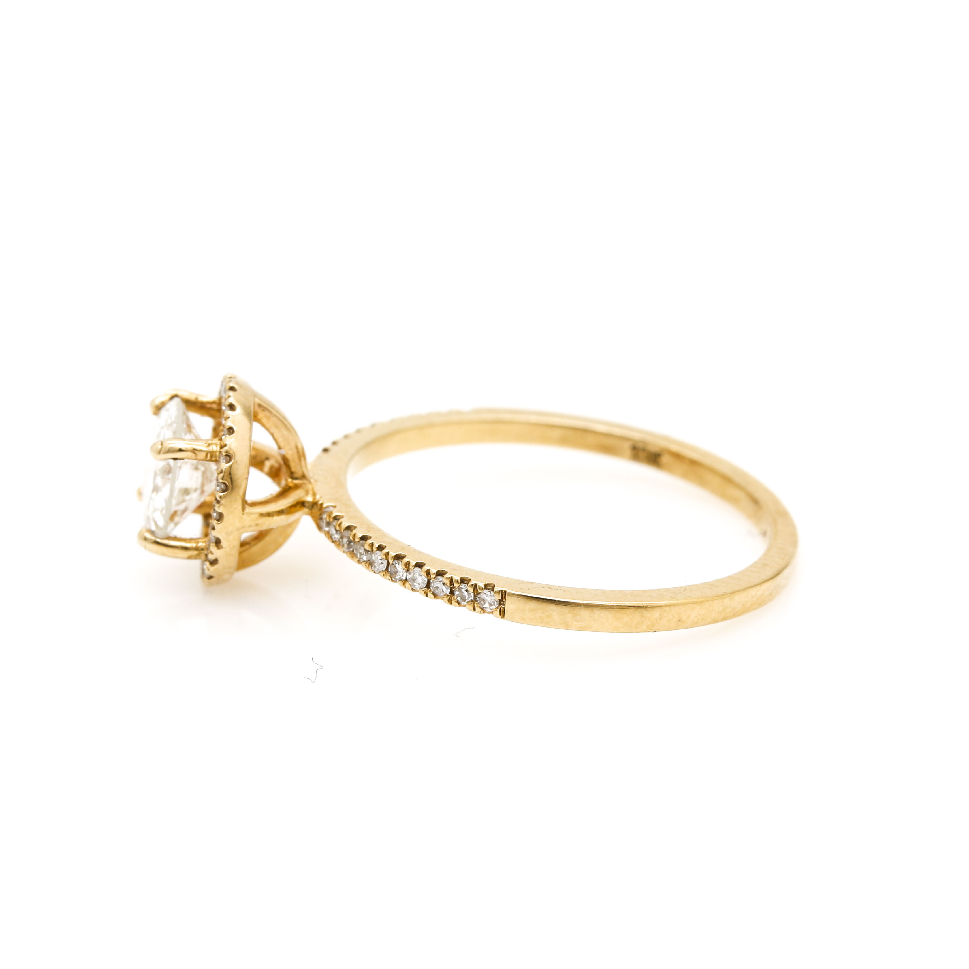 10K Yellow Gold Diamond Ring