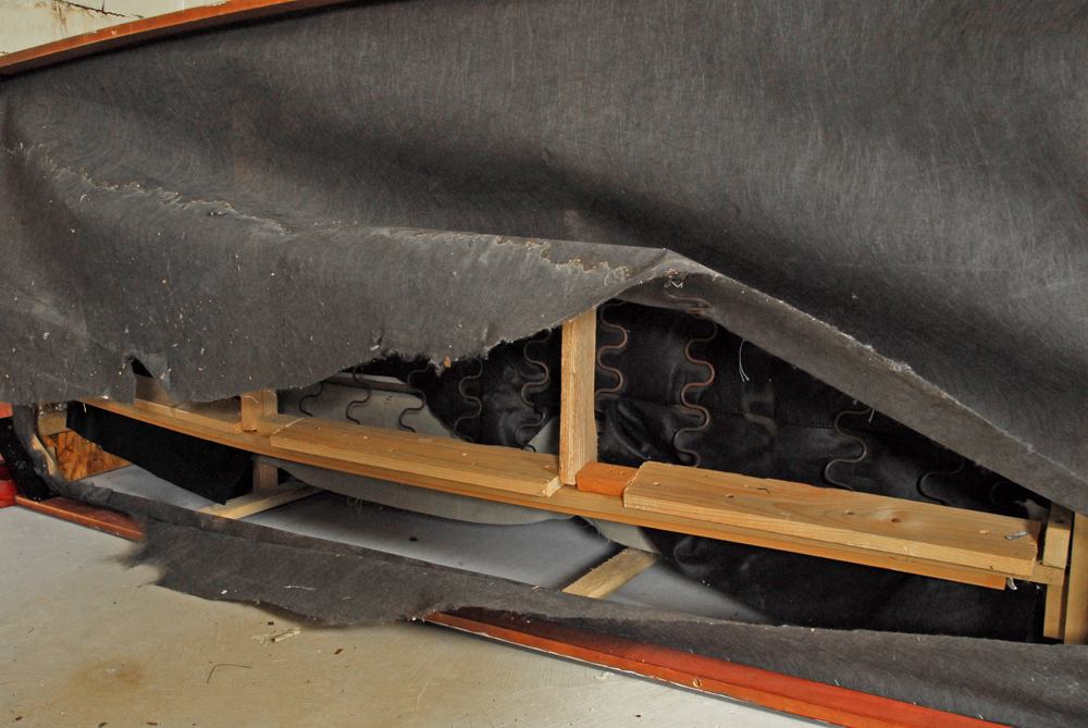 Micro-suede Sectional with Ottoman