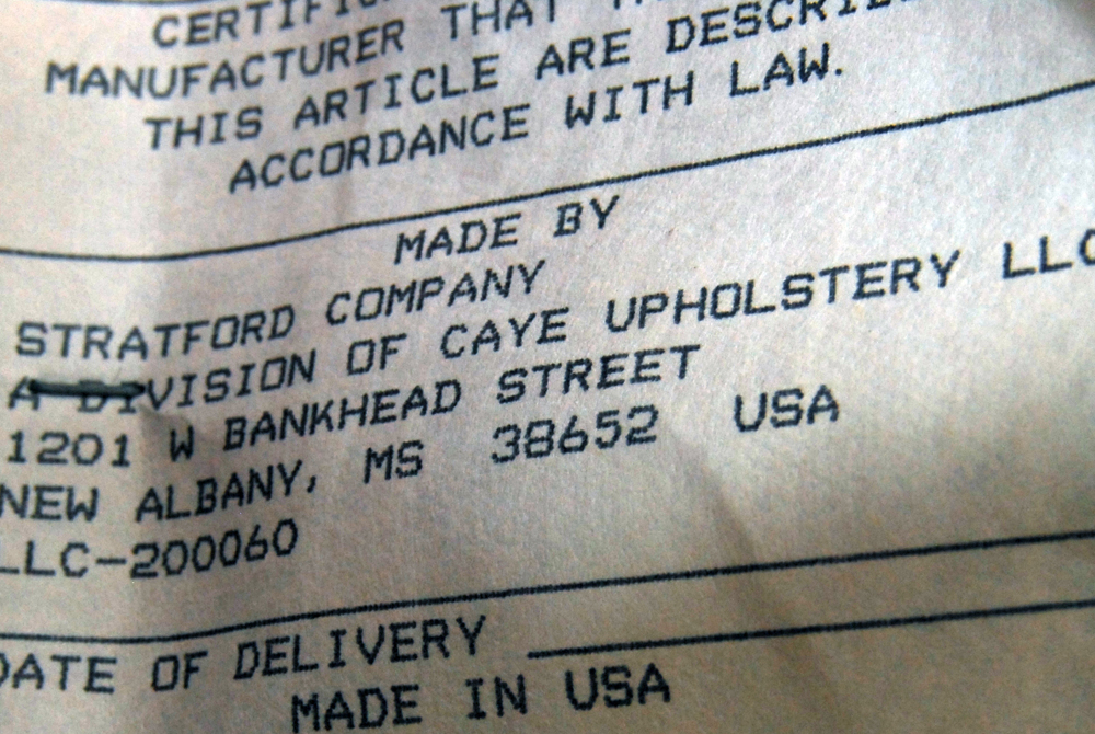 Micro-suede Sectional with Ottoman