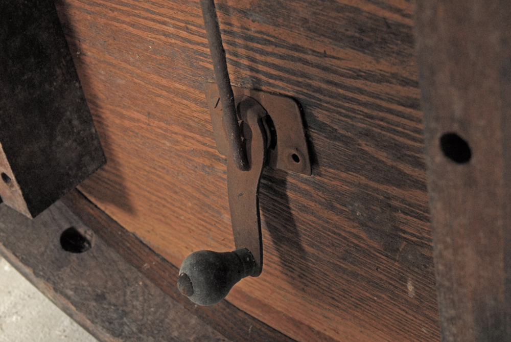 Vintage Oak Claw Foot Dining Table