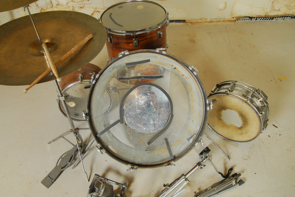 Vintage Rogers Drum Kit