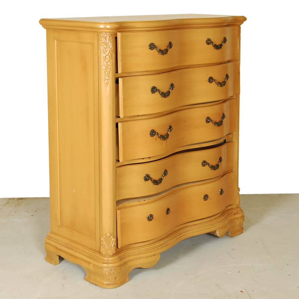 Maple Tone Painted Chest Of Drawers by Rivers Edge Furniture