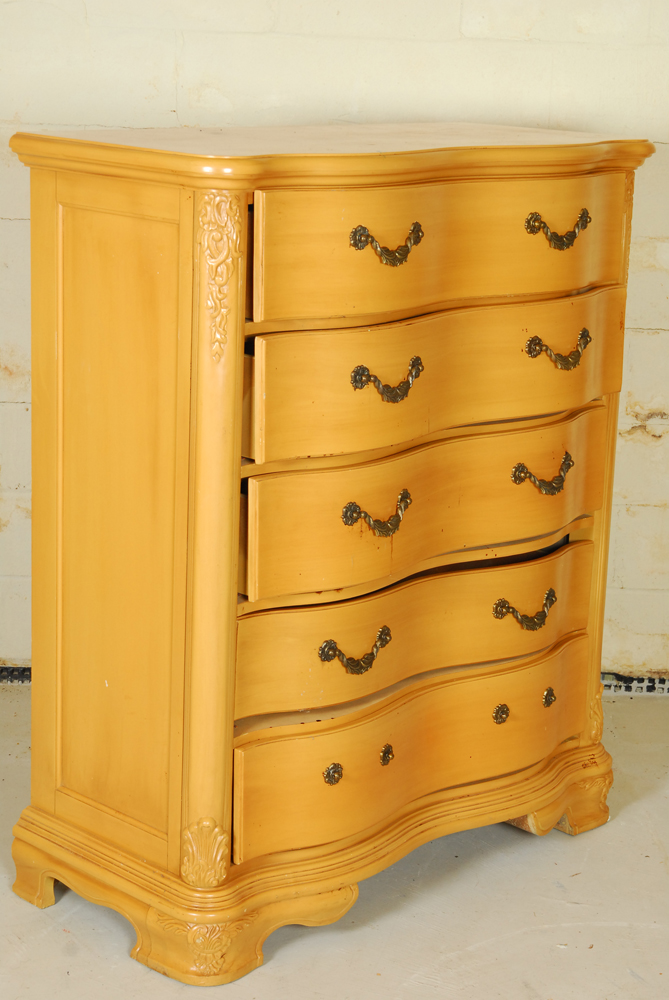 Maple Tone Painted Chest Of Drawers by Rivers Edge Furniture