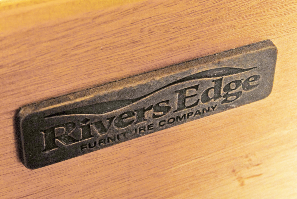 Maple Tone Painted Chest Of Drawers by Rivers Edge Furniture