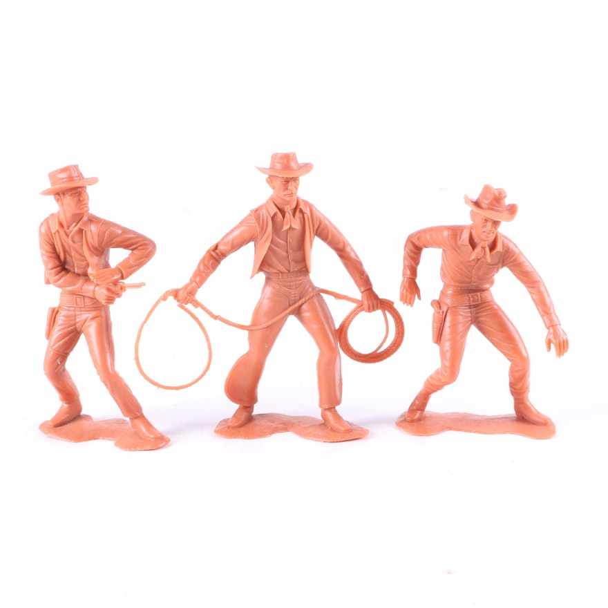 1964 Louis Marx & Co. Cowboy Figurines
