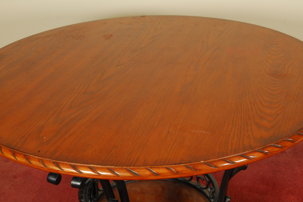 Claw Foot Round Dining Table
