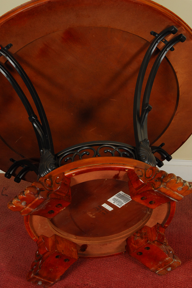 Claw Foot Round Dining Table