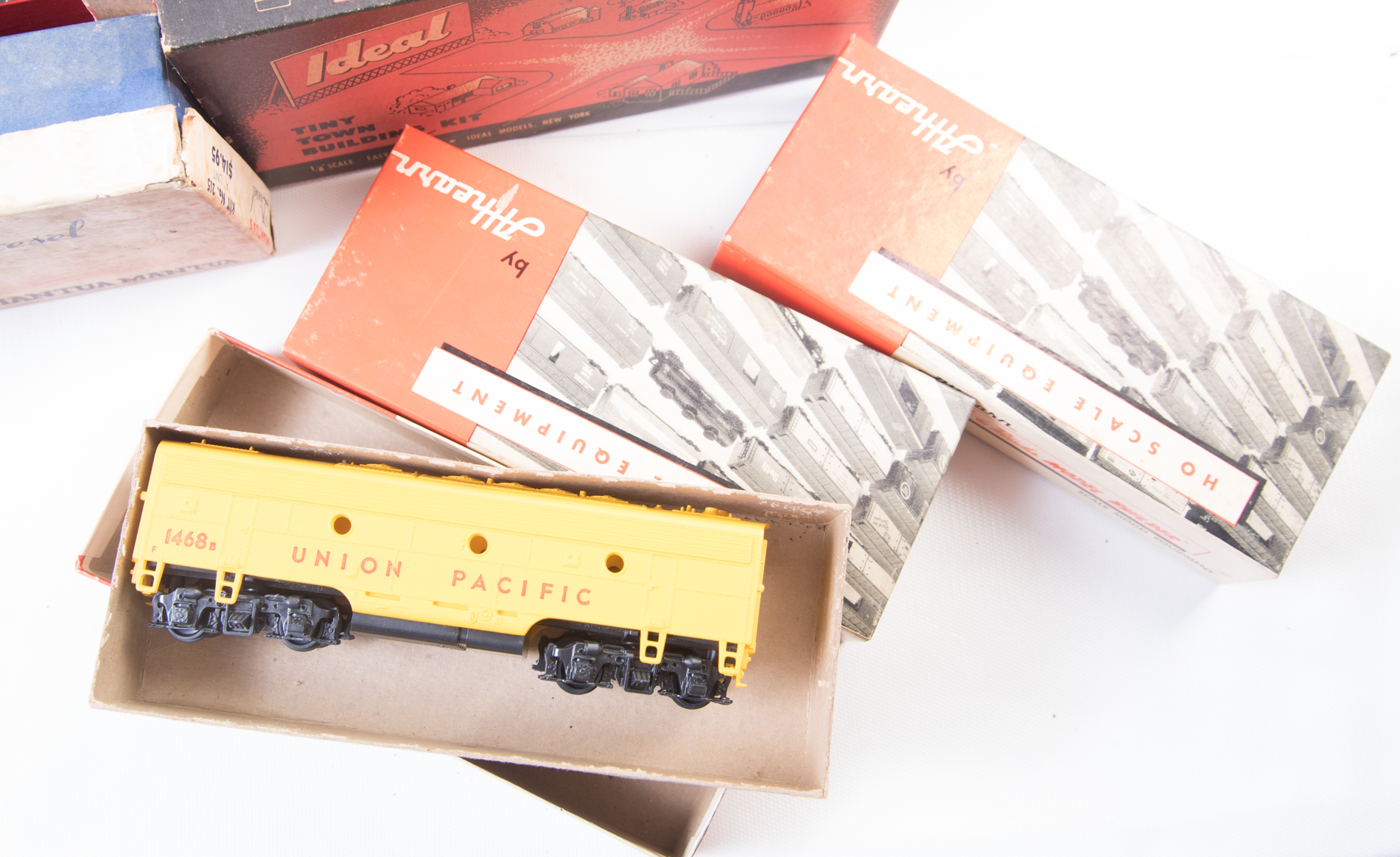 Vintage Erector Set and Train Set