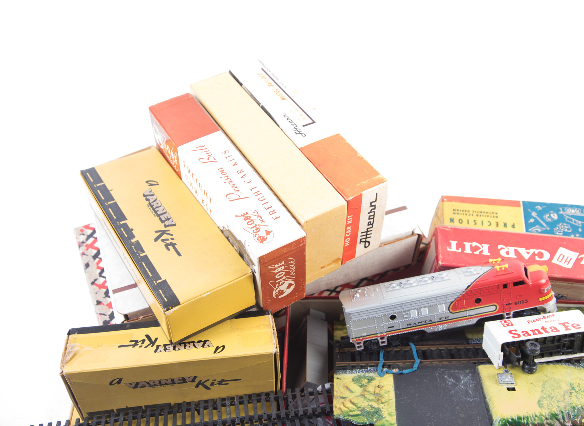 Vintage Erector Set and Train Set