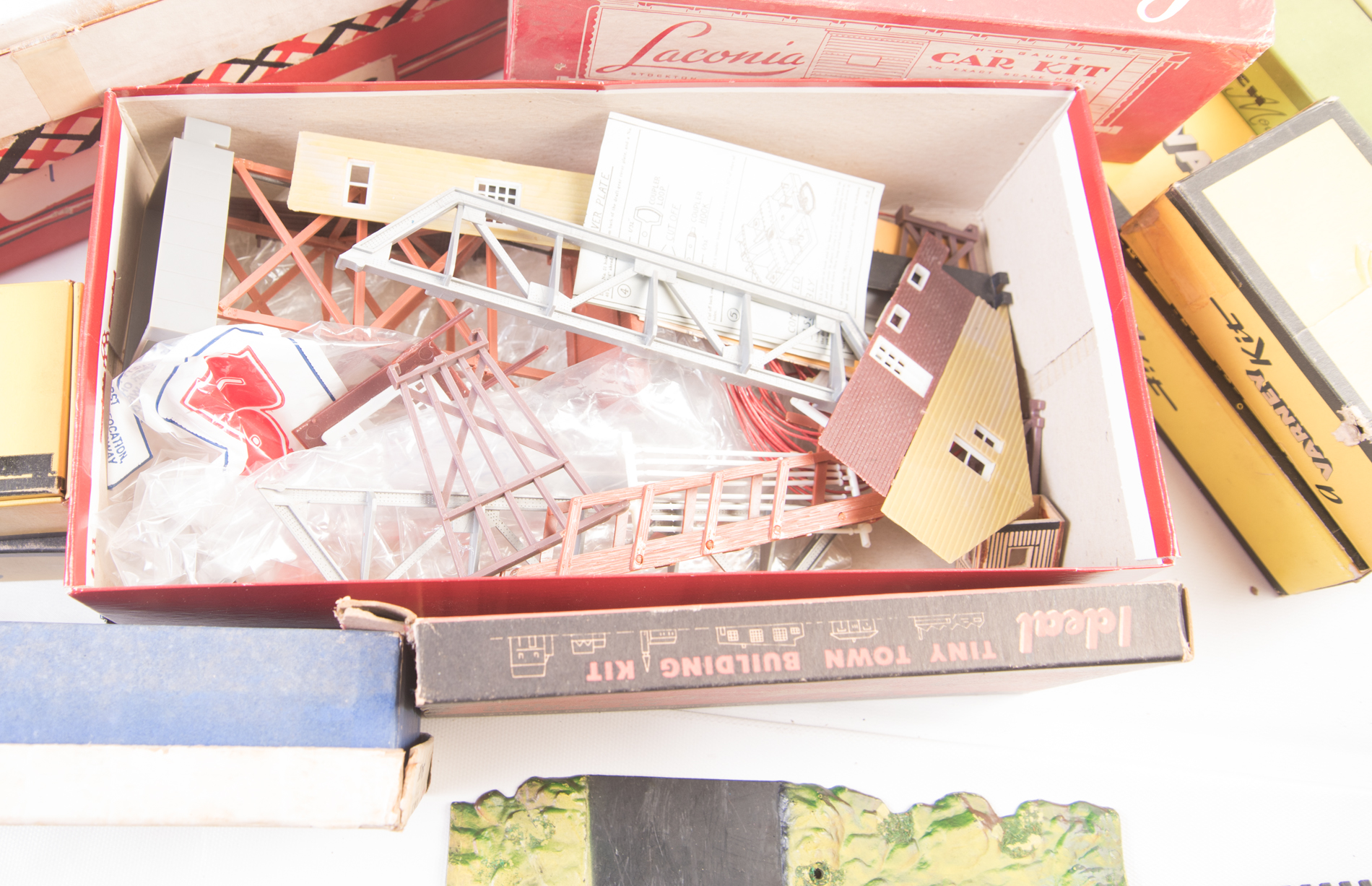 Vintage Erector Set and Train Set