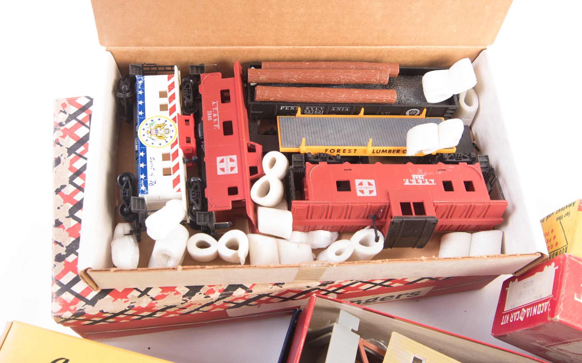 Vintage Erector Set and Train Set