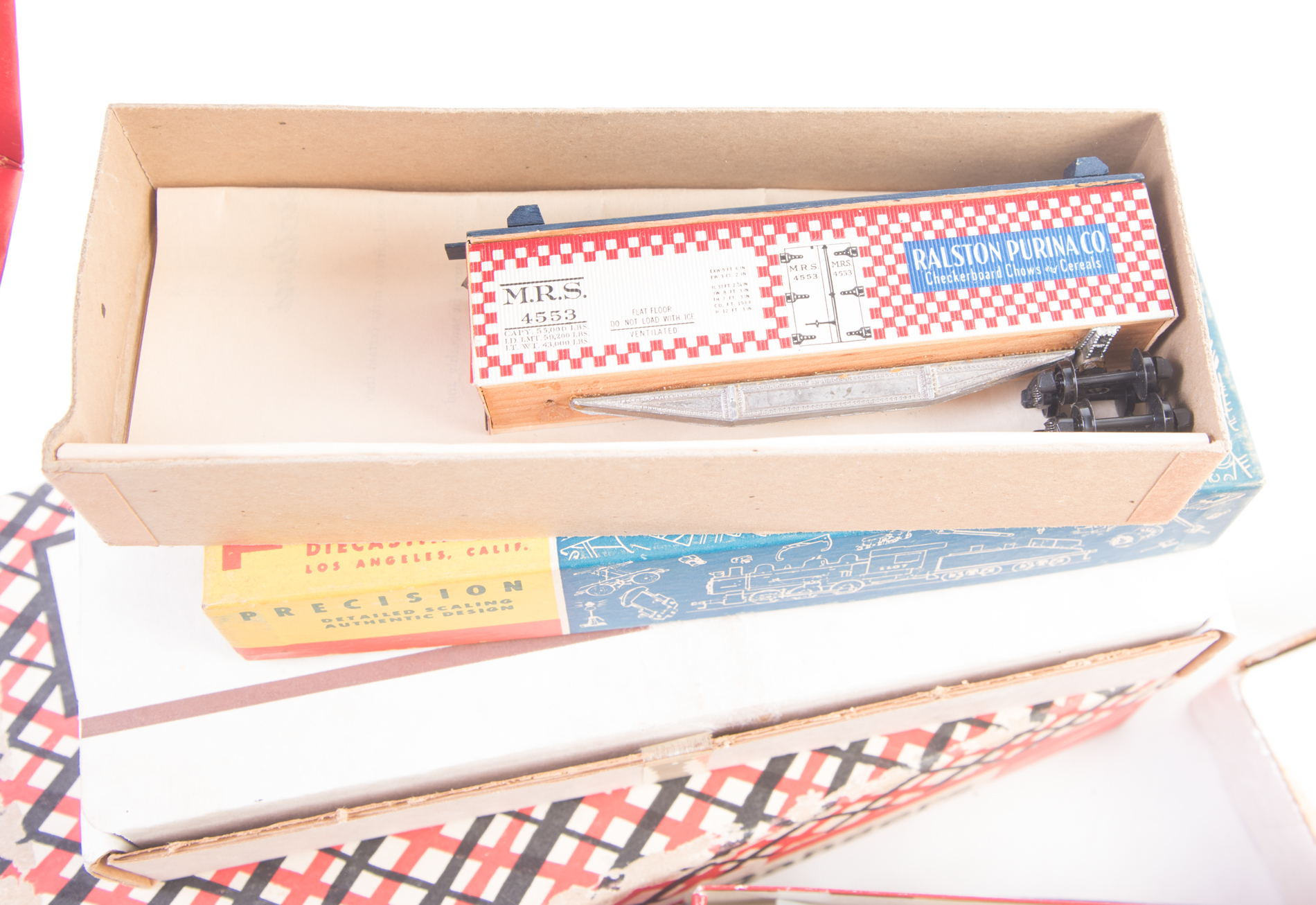 Vintage Erector Set and Train Set