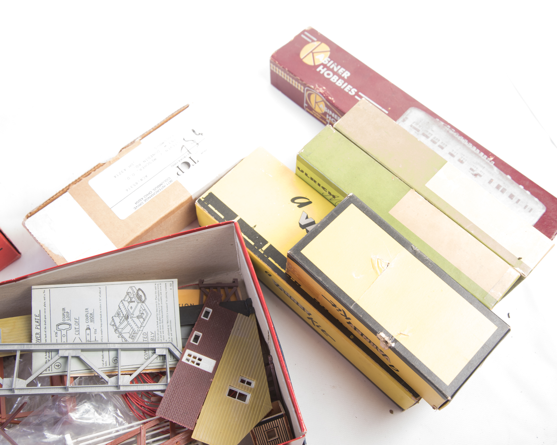 Vintage Erector Set and Train Set