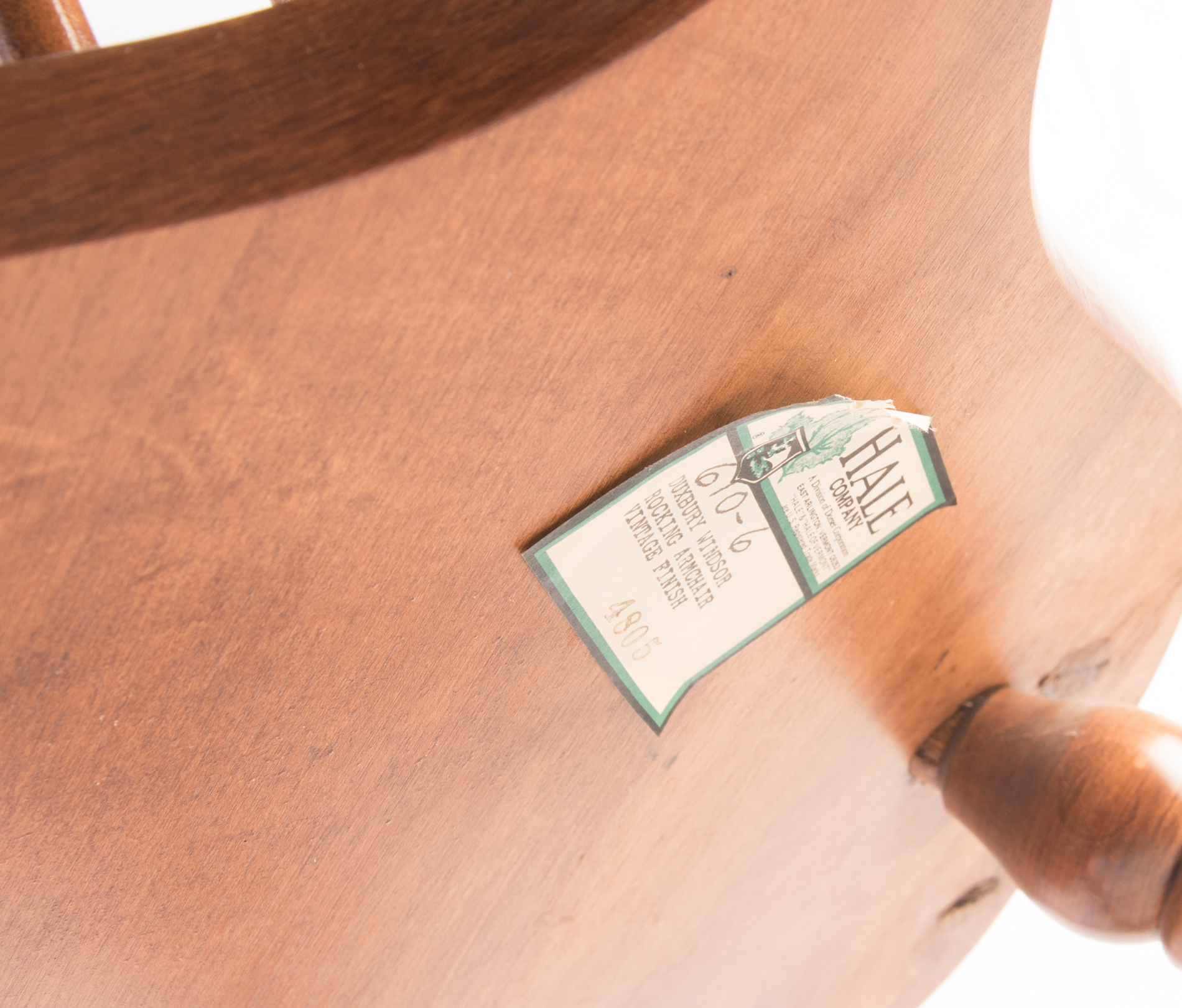 Hale Furniture Company Duxbury Windsor Cherry Rocking Chair EBTH