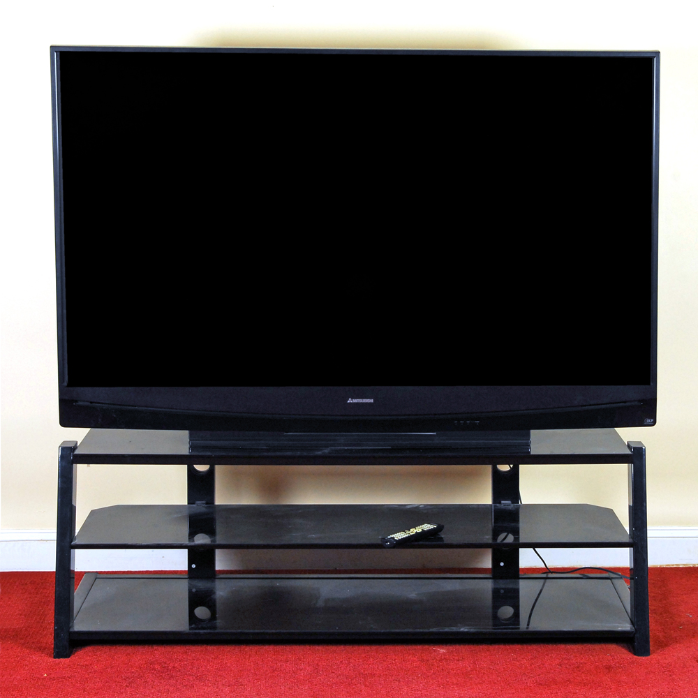 Mitsubishi 73'' Television with Stand