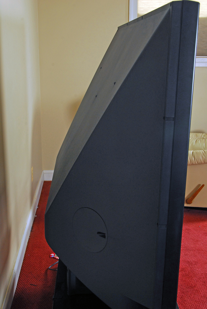 Mitsubishi 73'' Television with Stand