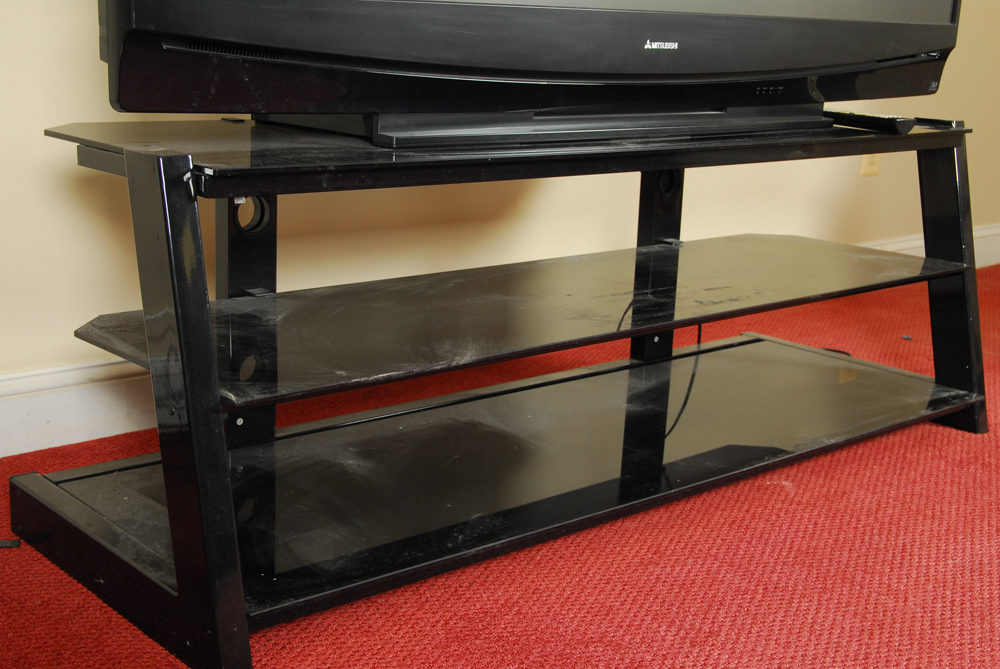 Mitsubishi 73'' Television with Stand