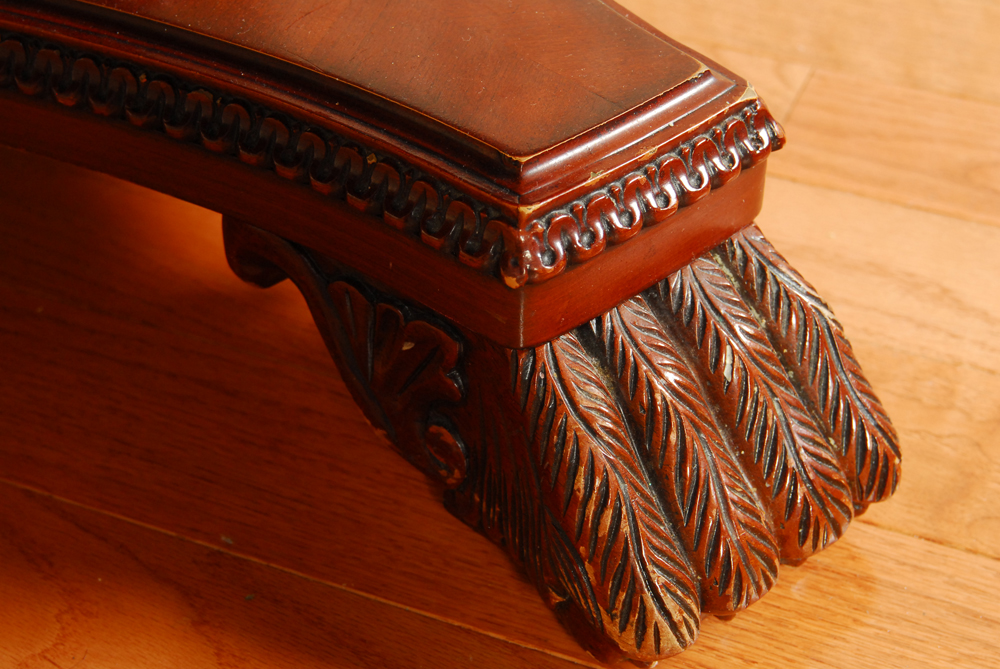 Regency Style Mahogany Double Pedestal Table